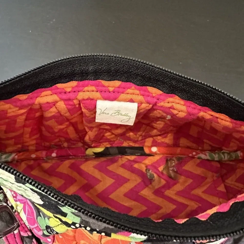 Vera Bradley Ziggy‎ Zinnia Crossbody Small Purse Shoulder Bag - Picture 4 of 6